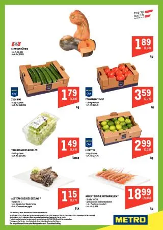 METRO Flugblatt Food von 24. August bis 29. August 2026 - Flugblätt seite 2