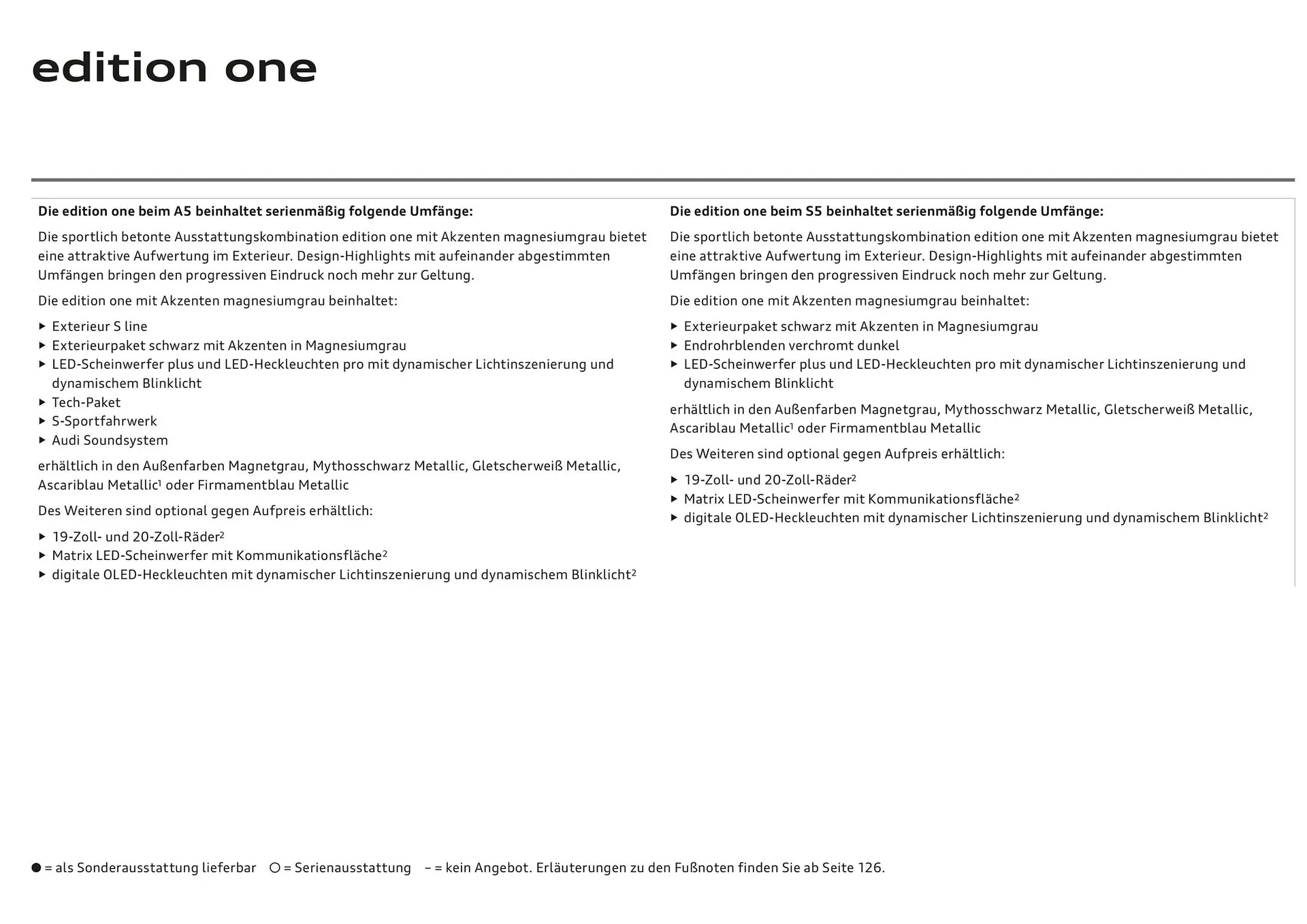 Audi Flugblatt von 20. November bis 22. Juli 2026 - Flugblätt seite  26