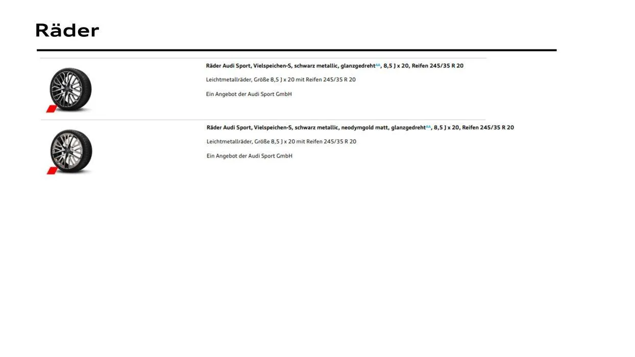 Audi A5 Avant von 26. Juli bis 26. Juli 2025 - Flugblätt seite 17