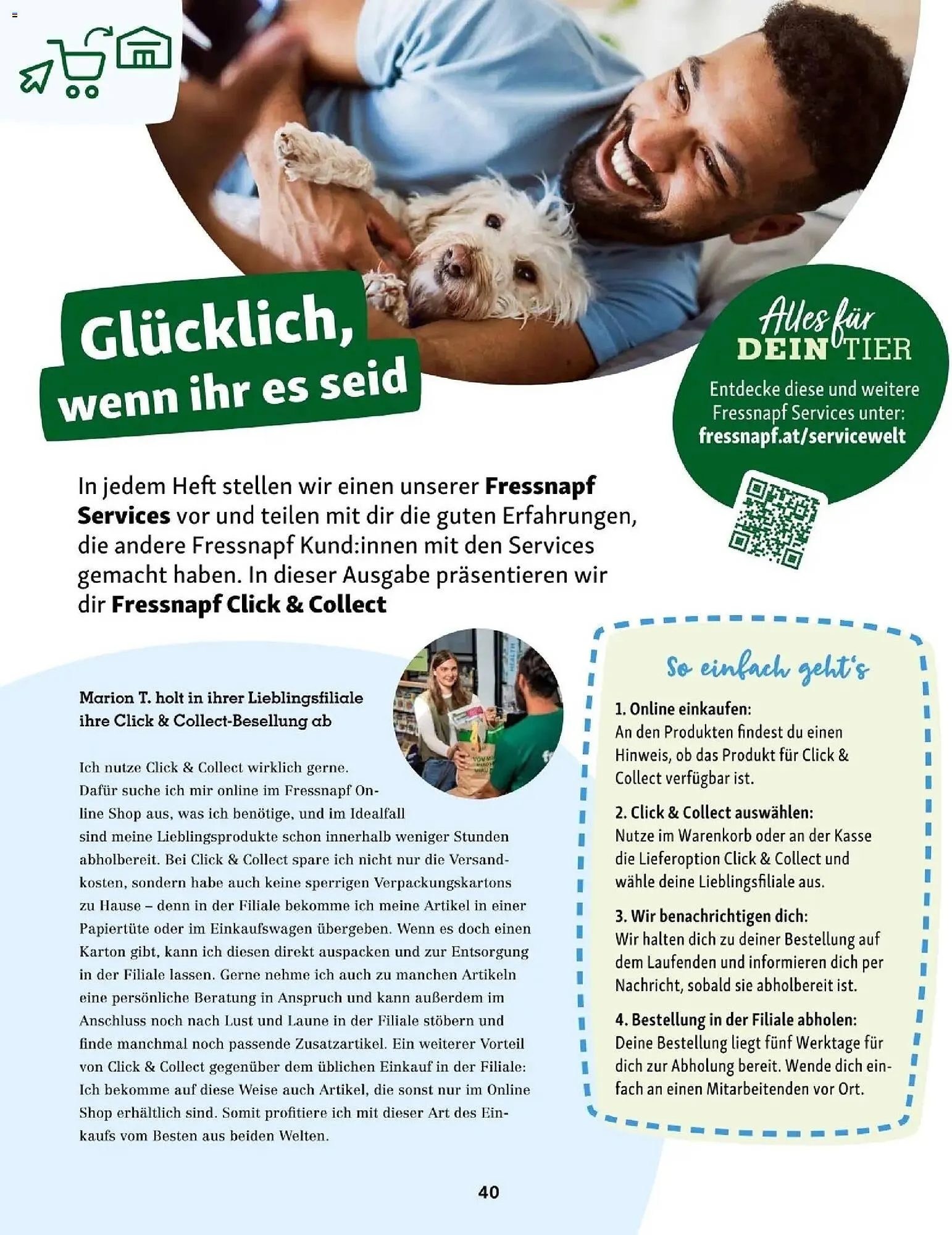 Fressnapf Flugblatt von 1. März bis 30. April 2026 - Flugblätt seite  40