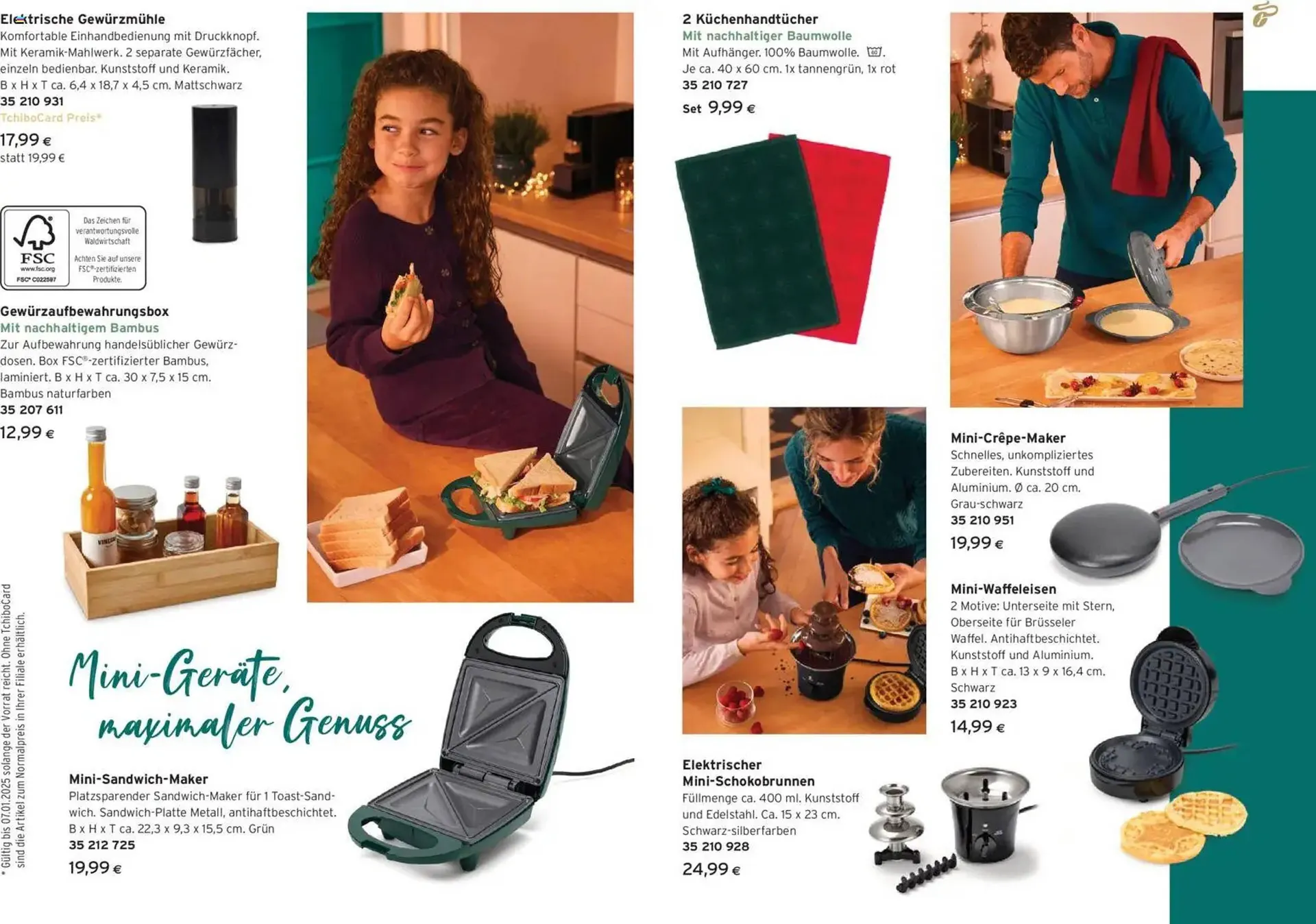Tchibo Eduscho Flugblatt von 3. Dezember bis 10. Dezember 2025 - Flugblätt seite  9