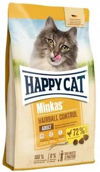 HAPPY CAT Minkas Hairball Control mit Geflügel für 1,5 kg
