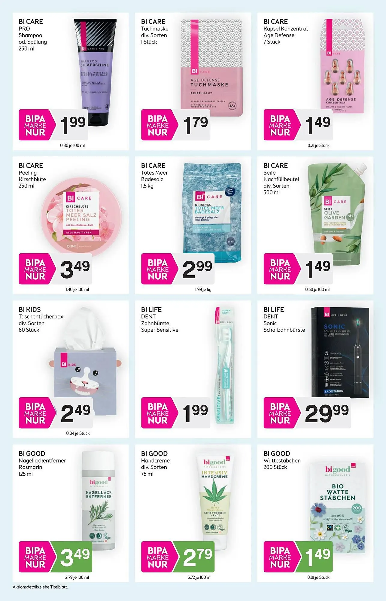 Bipa Flugblatt von 20. September bis 4. Oktober 2023 - Flugblätt seite 13