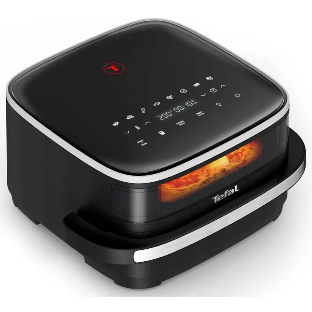 Tefal Heißluftfritteuse »FW4018 Easy Fry XL Surface mit Pizzabackfunktion« 2200 W Extra-Crisp-Technologie, spart Zeit und Energie, Sichtfenster, FW4018