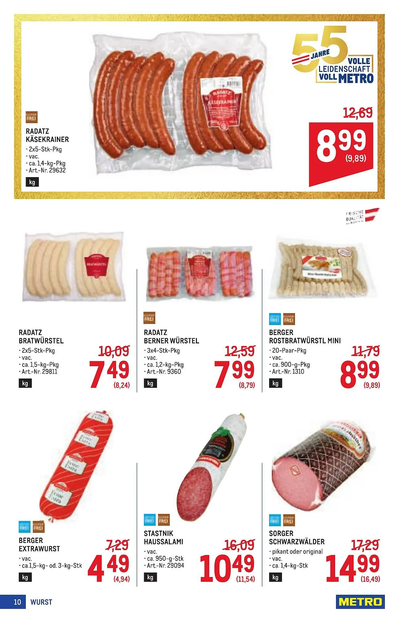 Metro Flugblatt von 16. April bis 29. April 2026 - Flugblätt seite  10