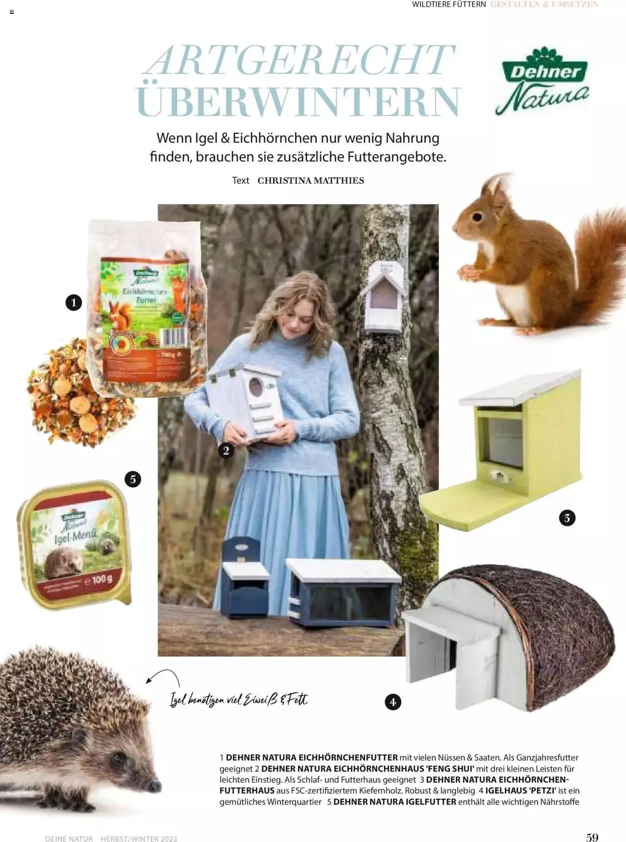 Dehner Flugblatt von 10. Oktober bis 31. Dezember 2023 - Flugblätt seite  59