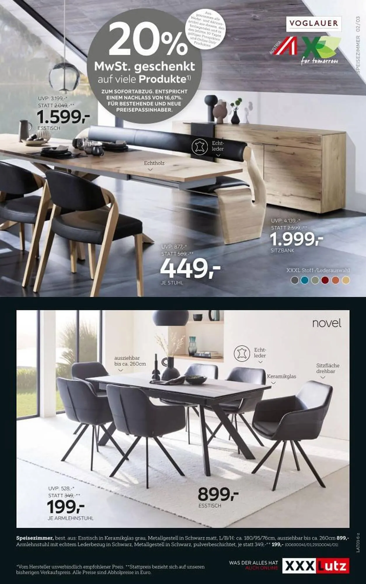 XXXLutz Prospekt von 22. Dezember bis 13. Jänner 2026 - Flugblätt seite  3