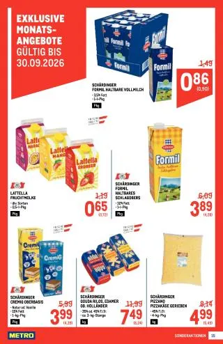 METRO Flugblatt Food - Metro Profi von 17. September bis 30. September 2026 - Flugblätt seite  15