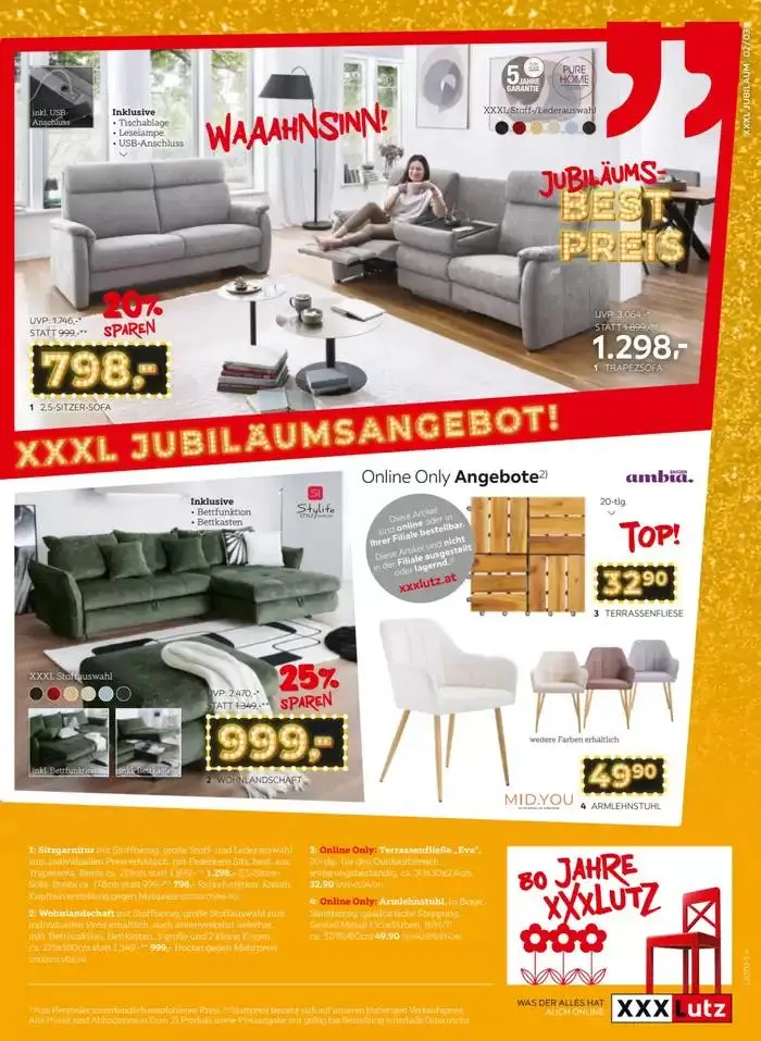 XXXLutz flugblatt von 11. Februar bis 18. Februar 2025 - Flugblätt seite 3
