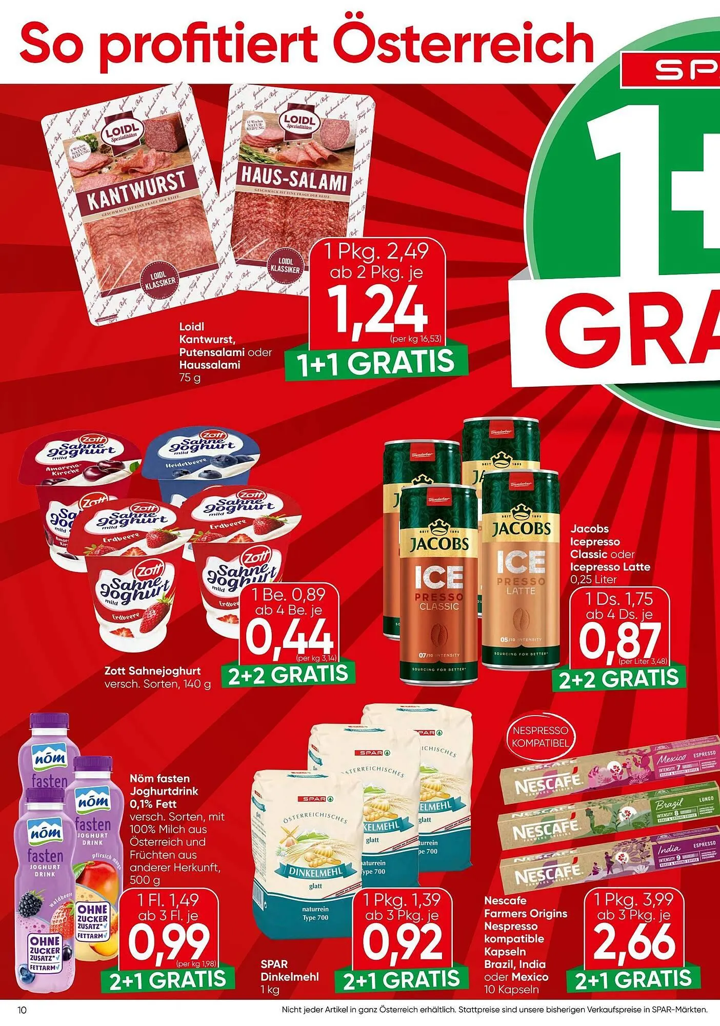 Spar Flugblatt von 12. Februar bis 25. Februar 2026 - Flugblätt seite 10