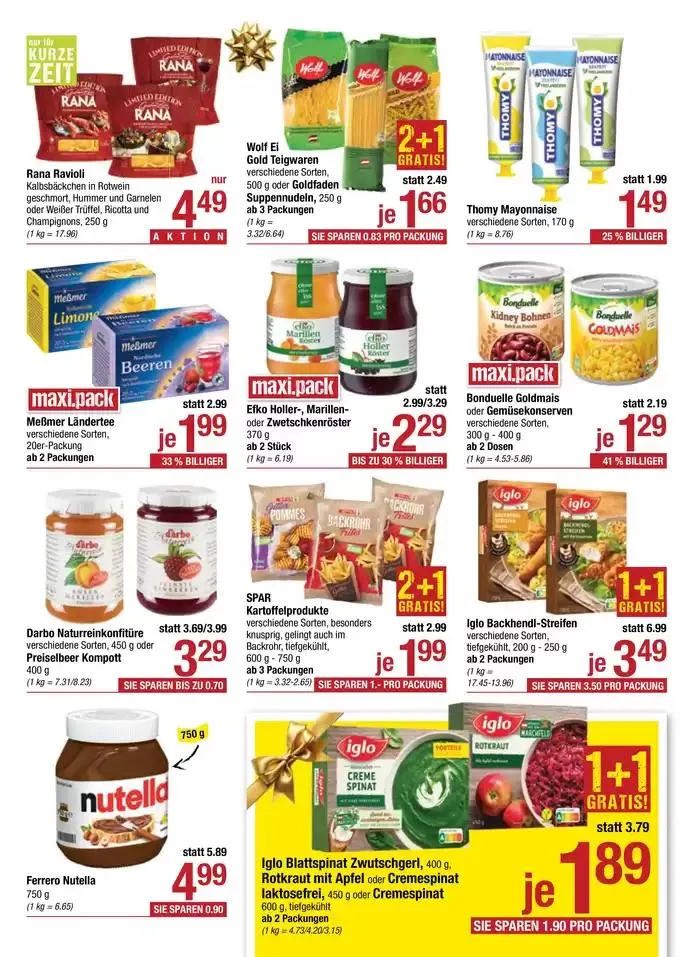 Attraktive Angebote entdecken von 22. November bis 6. Dezember 2024 - Flugblätt seite 11