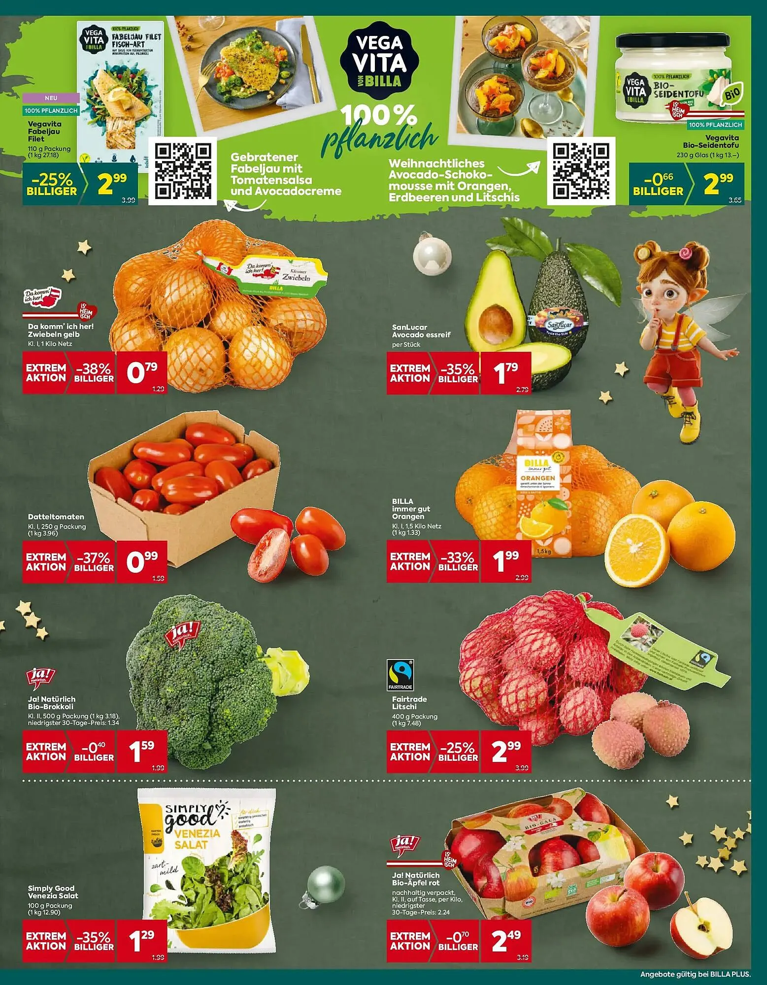 Billa Flugblatt von 18. Dezember bis 24. Dezember 2025 - Flugblätt seite  10