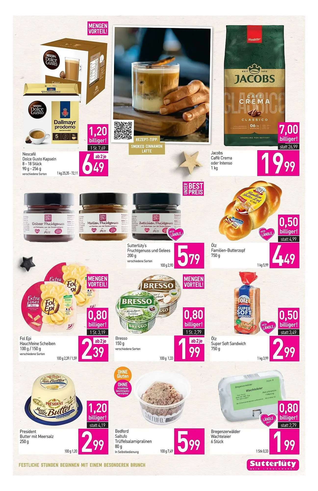 Sutterlüty Flugblatt von 22. Dezember bis 27. Dezember 2025 - Flugblätt seite  3