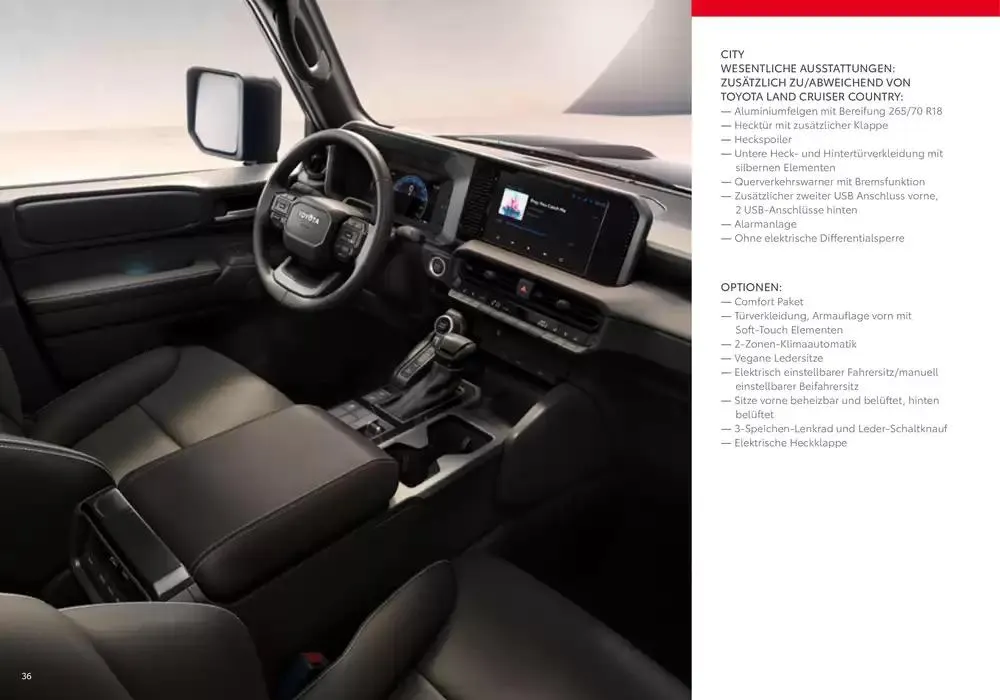 Toyota Land Cruiser von 12. Februar bis 12. Februar 2026 - Flugblätt seite 36