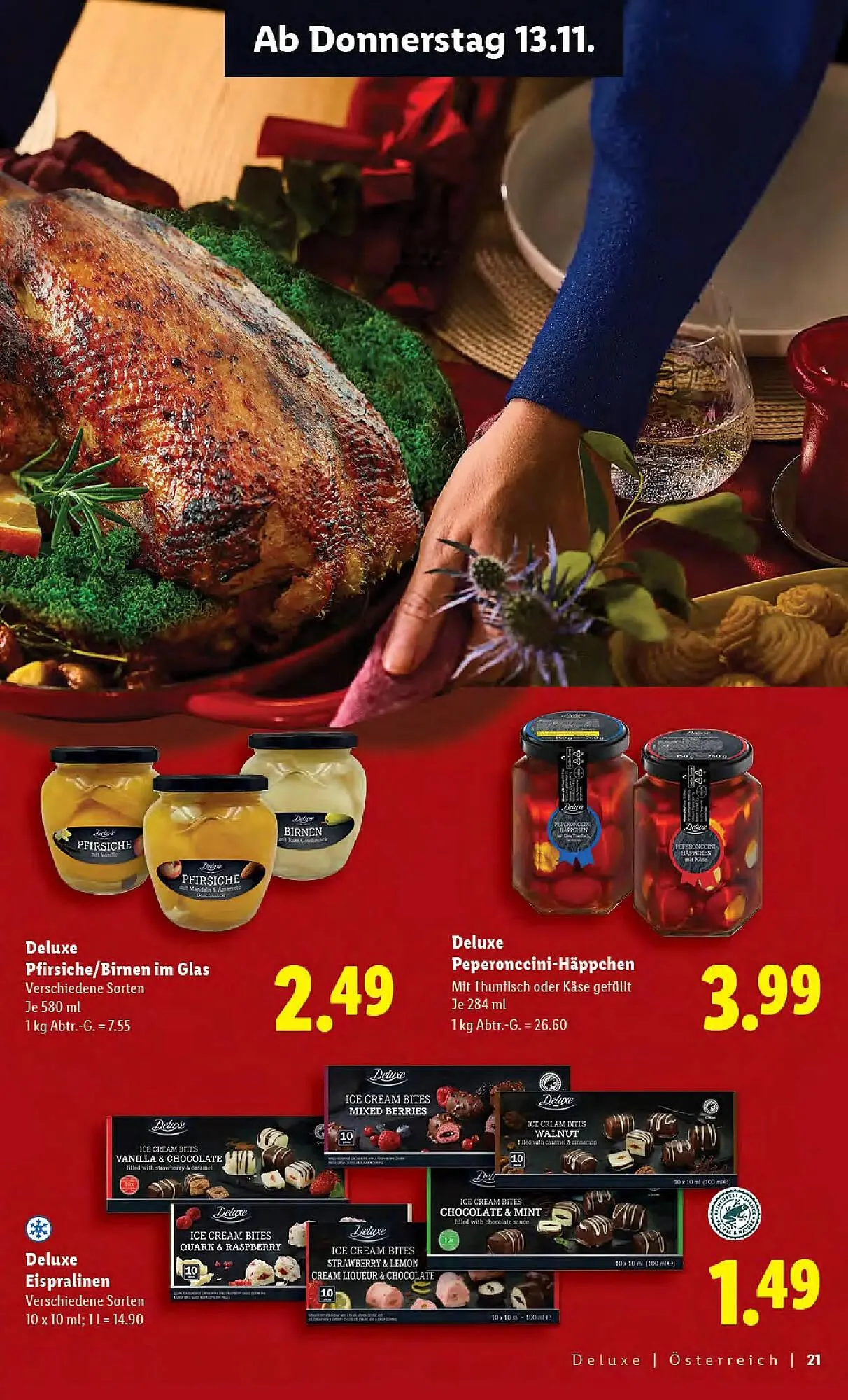 Lidl Flugblatt von 1. November bis 25. Dezember 2025 - Flugblätt seite  21