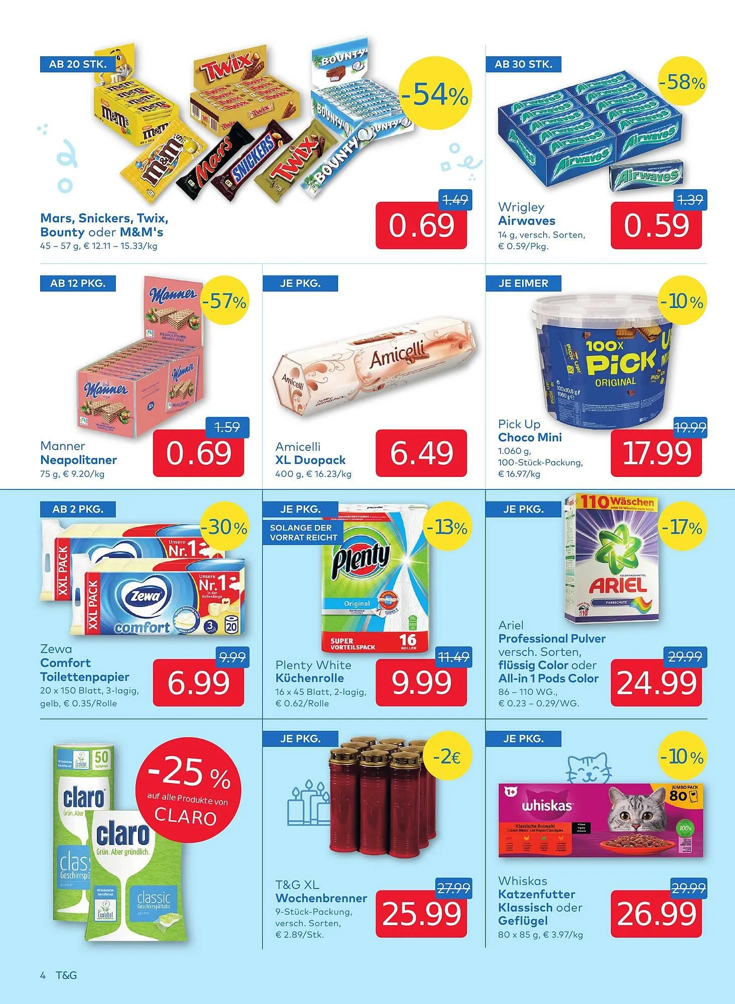 T&G Flugblatt von 15. Jänner bis 28. Jänner 2026 - Flugblätt seite  4