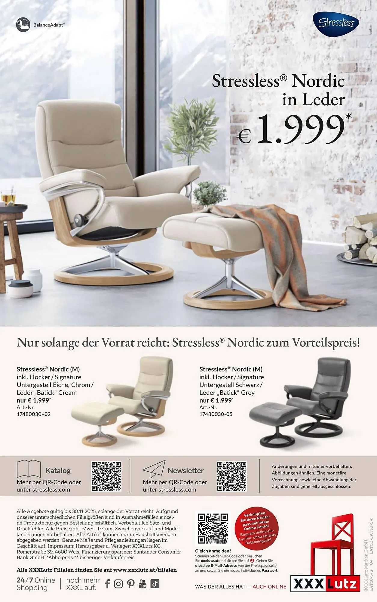 XXXLutz Prospekt von 7. Oktober bis 30. November 2025 - Flugblätt seite 4