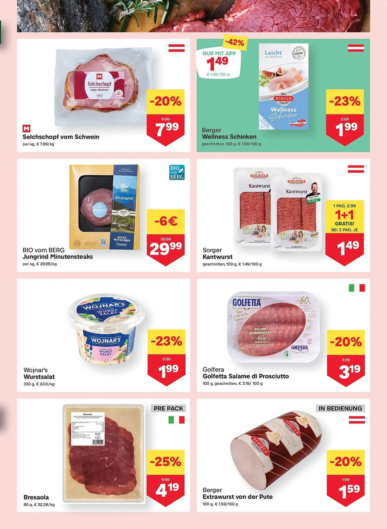 MPreis Flugblatt von 1. Jänner bis 7. Jänner 2026 - Flugblätt seite  3