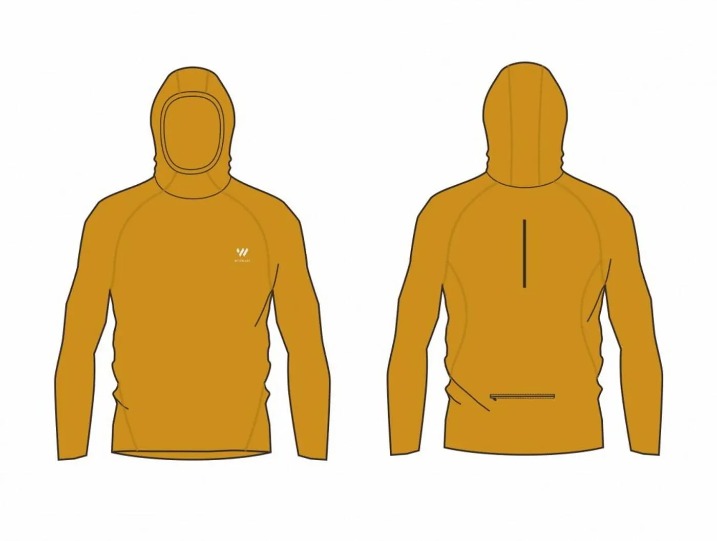 WITEBLAZE Langarmshirt ANAKA mit Kapuze