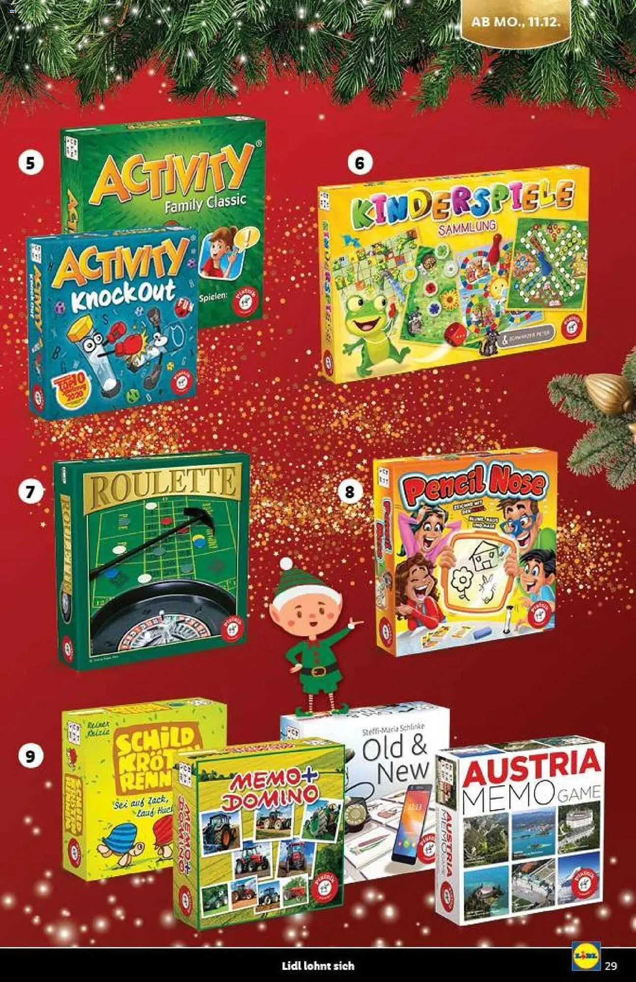 Lidl Flugblatt von 30. Oktober bis 14. Dezember 2023 - Flugblätt seite 29