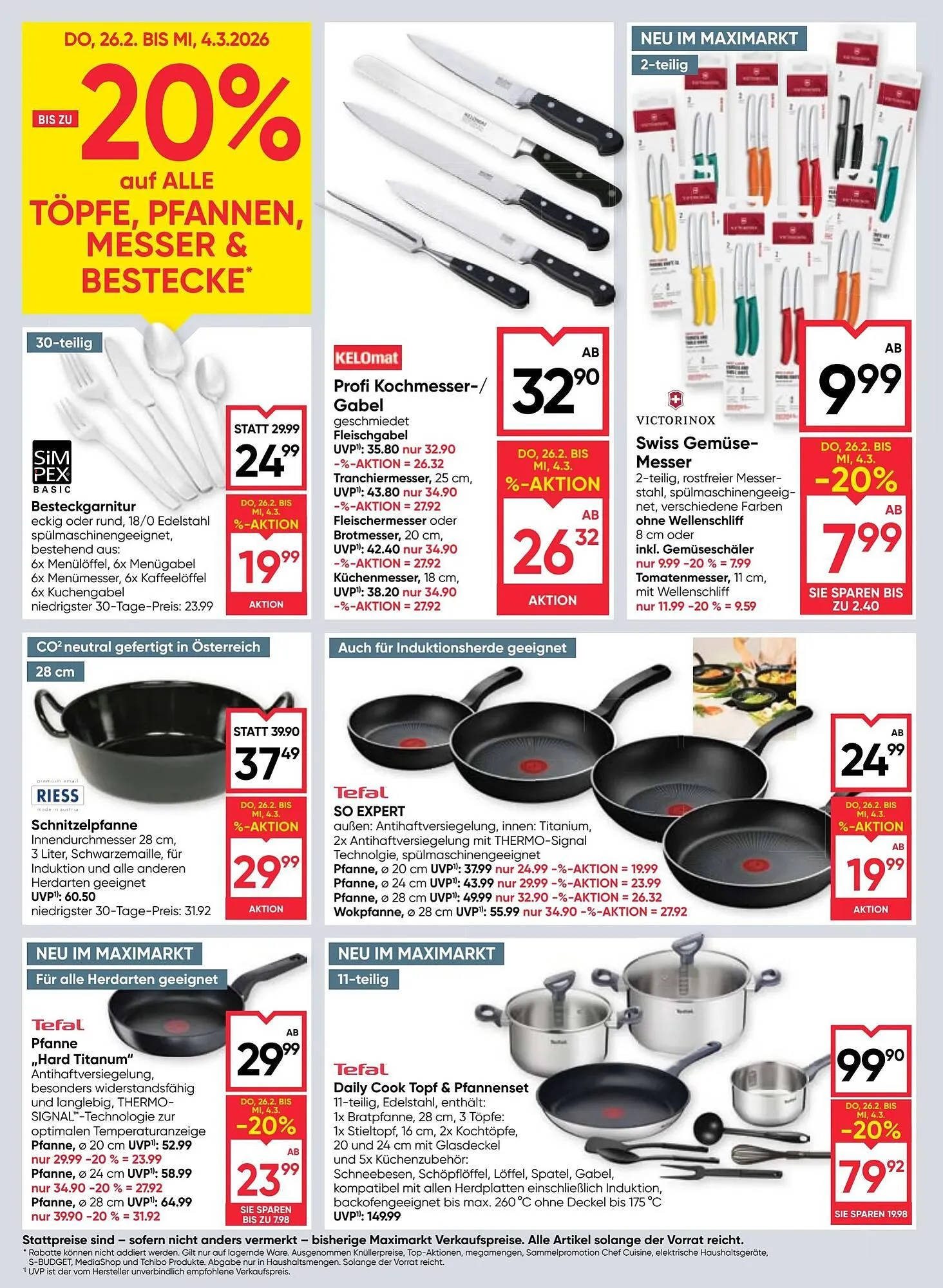 Maximarkt Flugblatt von 26. Februar bis 5. März 2026 - Flugblätt seite 18