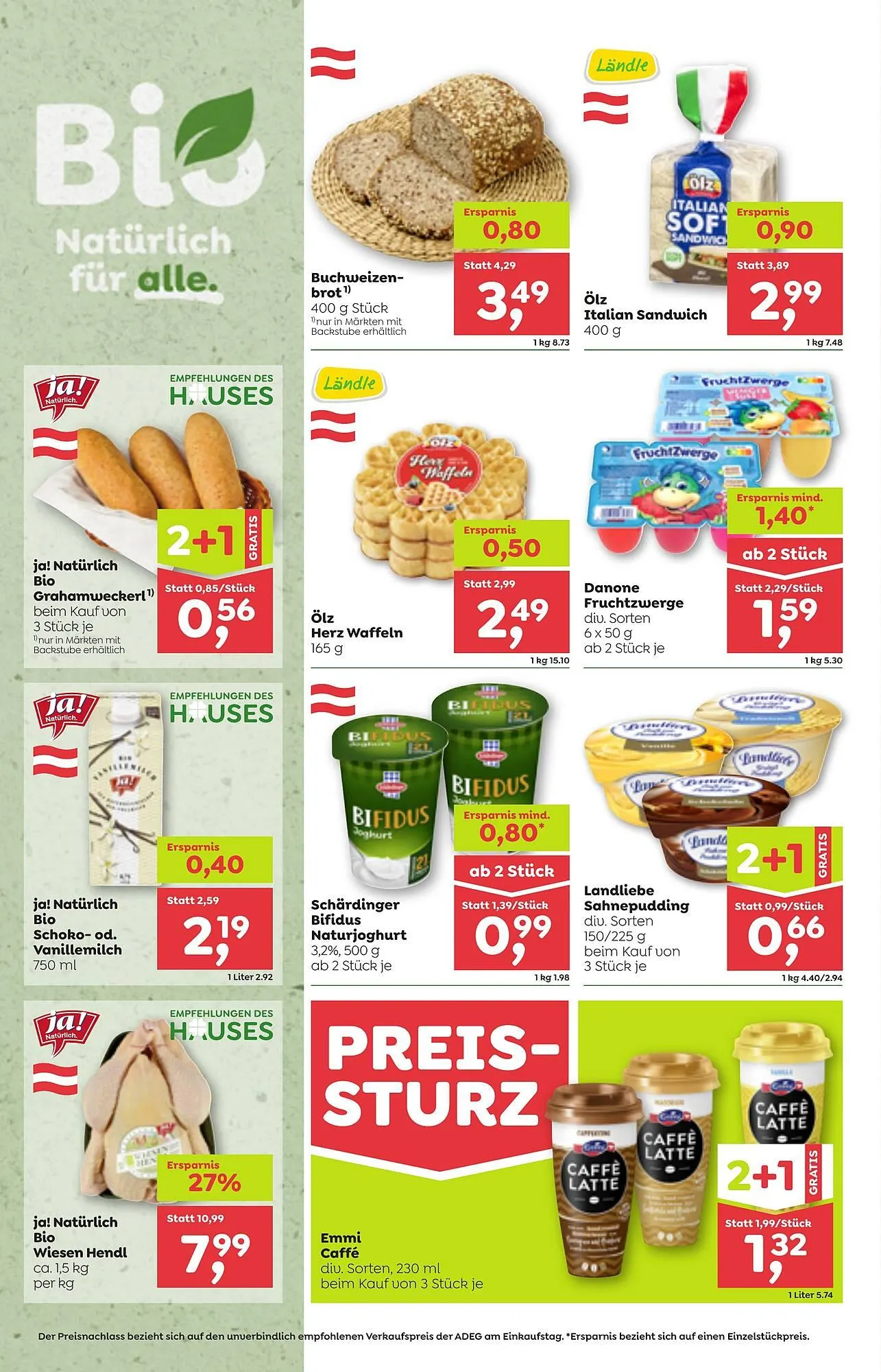 ADEG Flugblatt von 13. November bis 19. November 2025 - Flugblätt seite 2