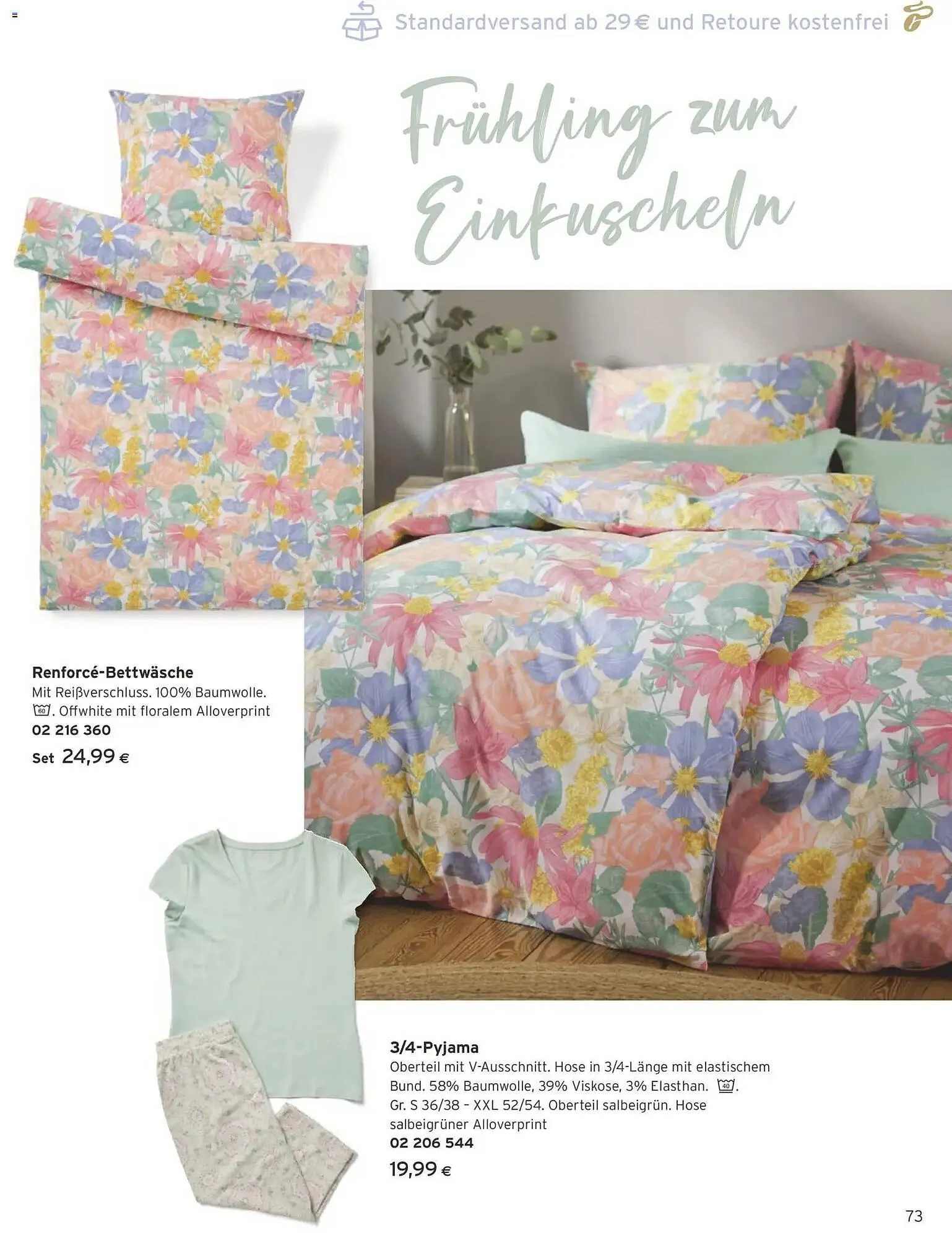 Tchibo Eduscho Flugblatt von 1. März bis 31. März 2026 - Flugblätt seite 73