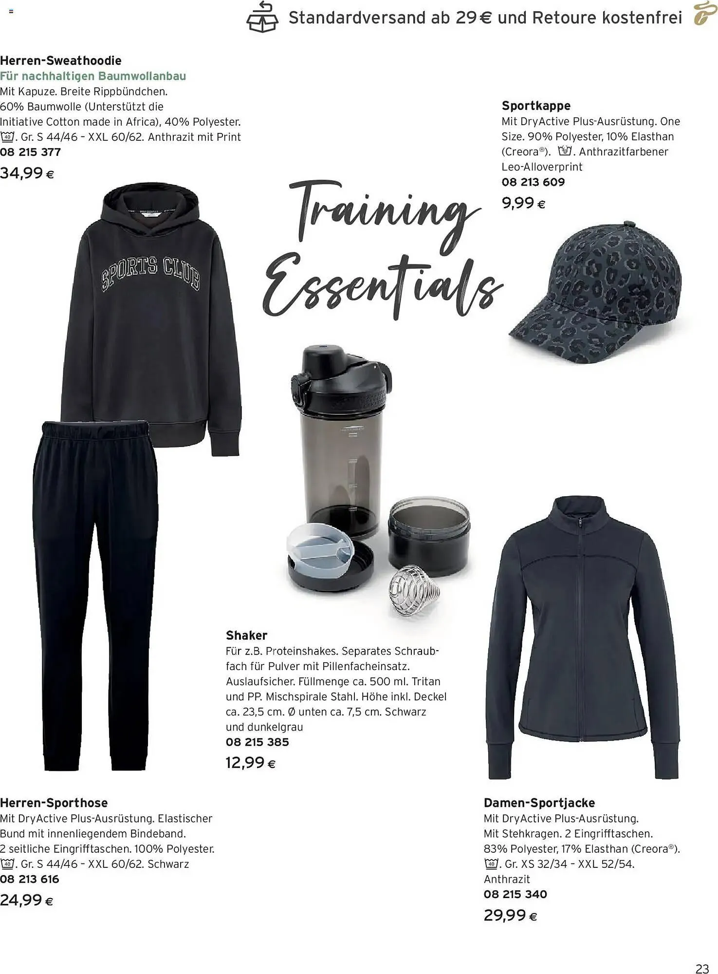 Tchibo Eduscho Flugblatt von 1. Jänner bis 31. Jänner 2026 - Flugblätt seite 23