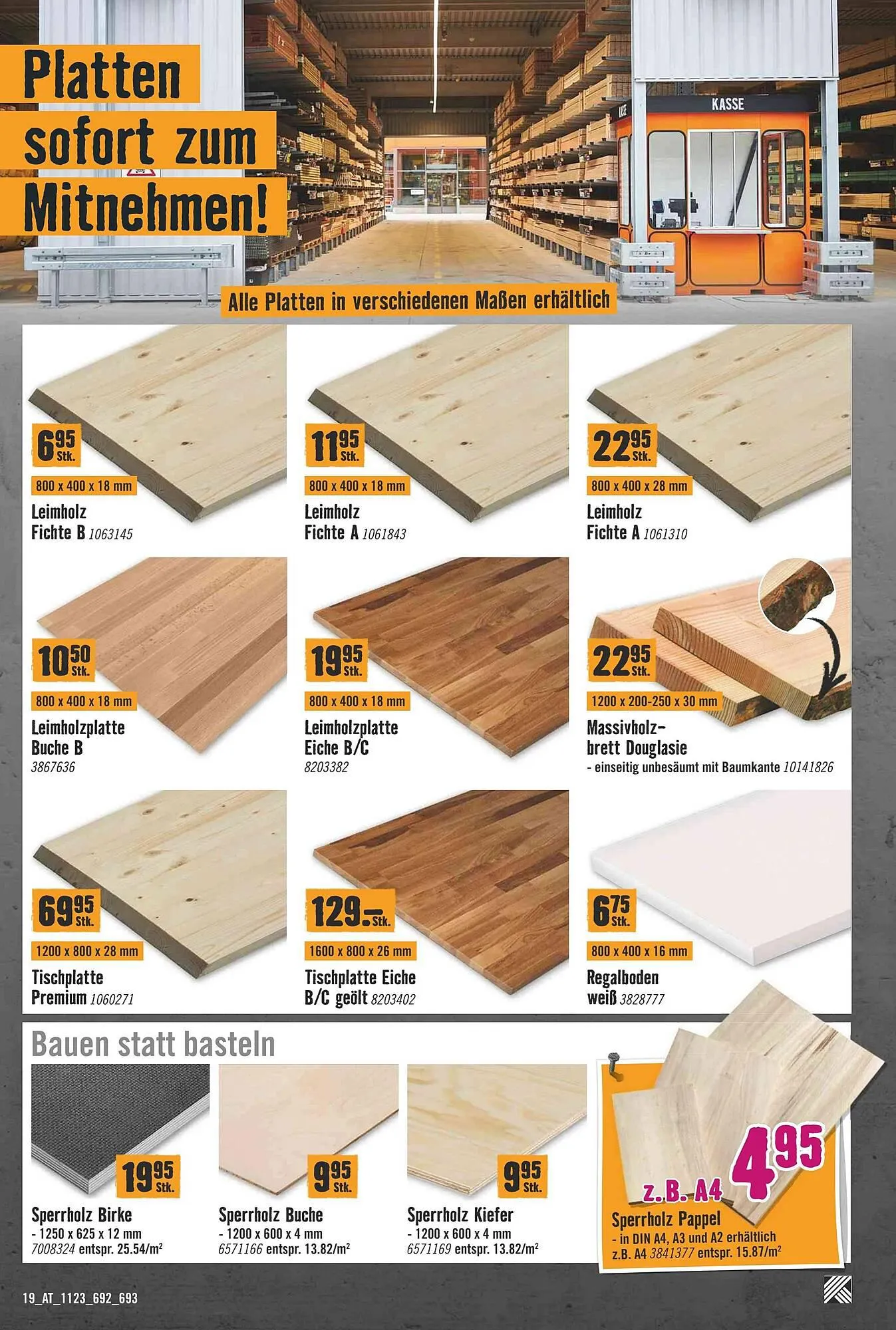 Hornbach Flugblatt von 19. November bis 19. Dezember 2023 - Flugblätt seite 23