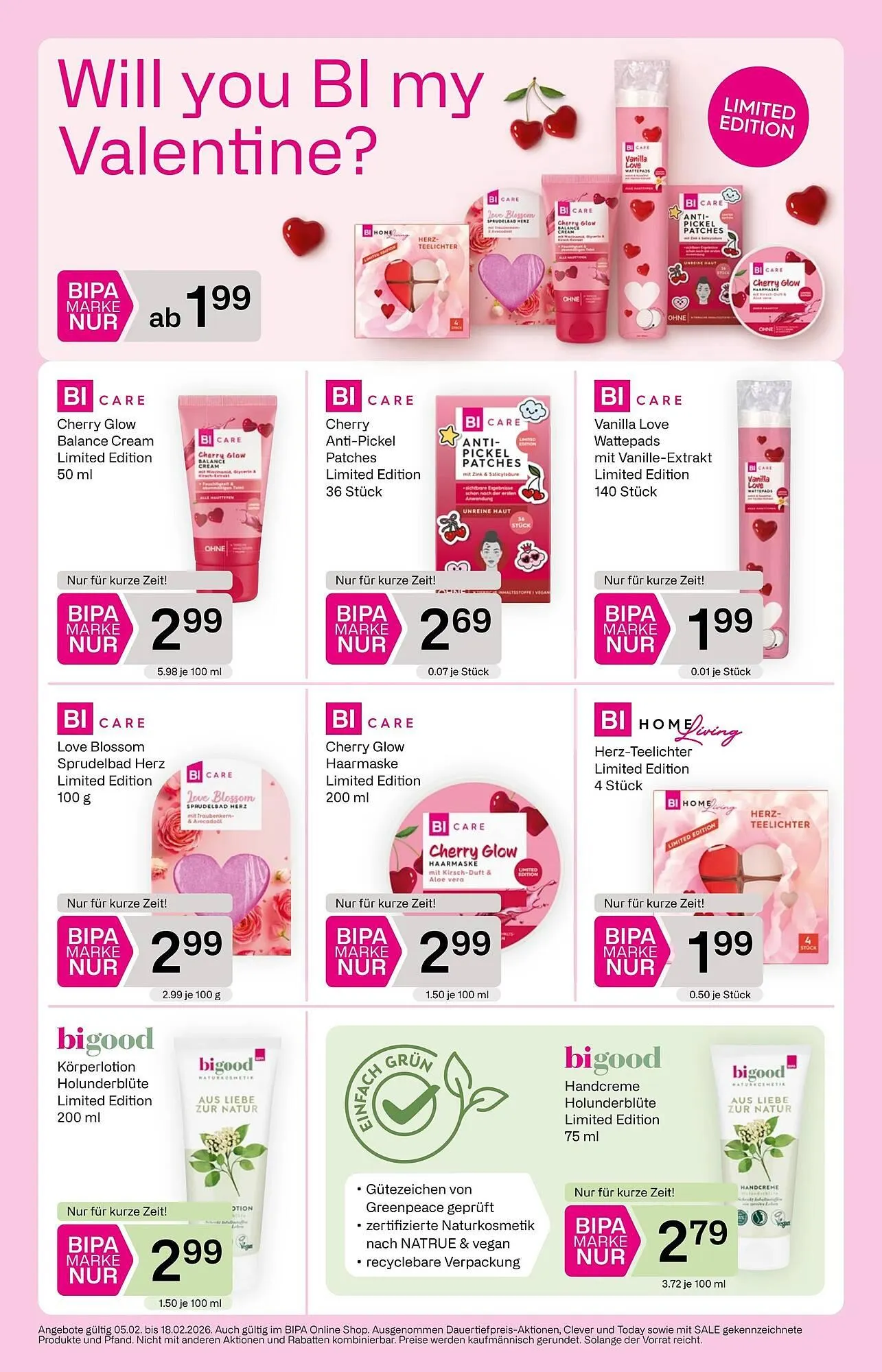 Bipa Flugblatt von 5. Februar bis 18. Februar 2026 - Flugblätt seite  13