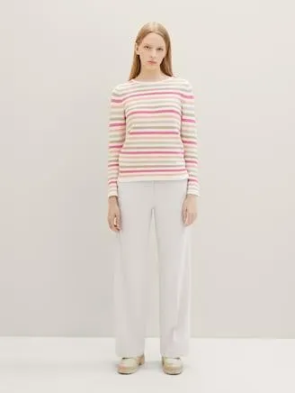 Strickpullover mit Bio-Baumwolle