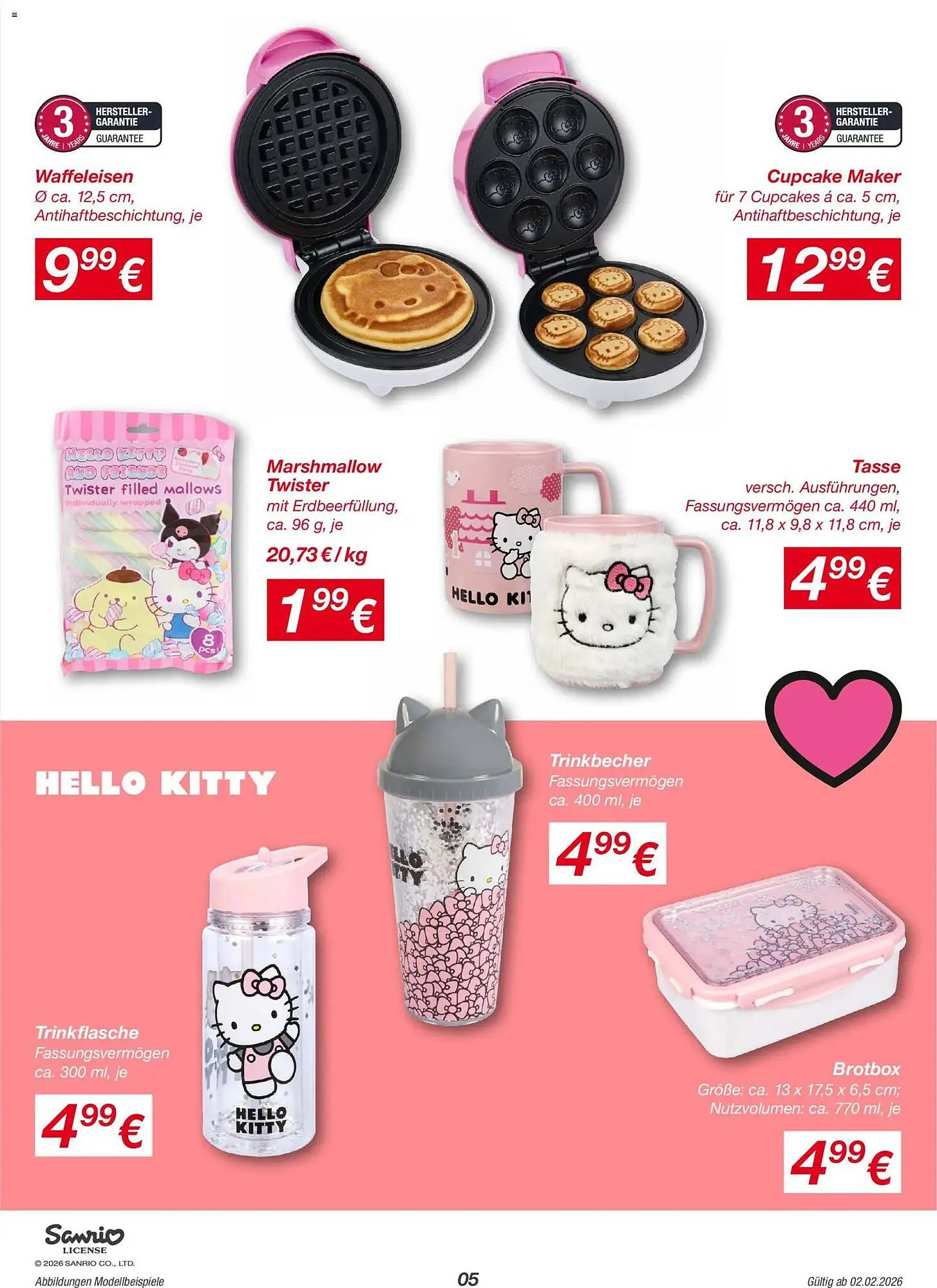 KiK Prospekt von 2. Februar bis 22. Februar 2026 - Flugblätt seite  5