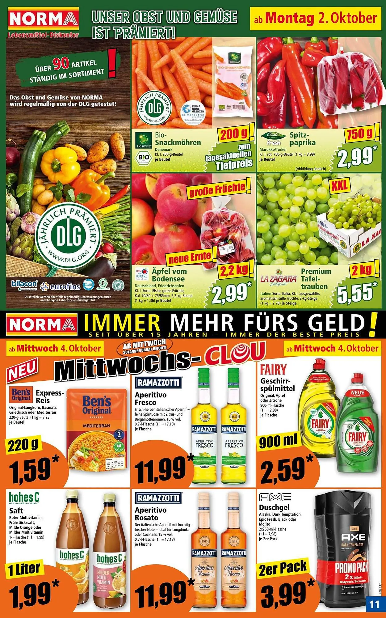 Norma Flugblatt von 2. Oktober bis 7. Oktober 2023 - Flugblätt seite 11