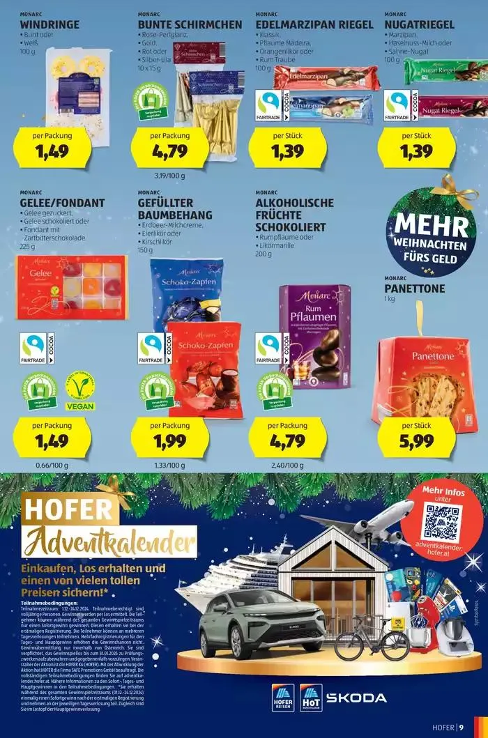 Blättern Sie online im HOFER Flugblatt von 27. November bis 11. Dezember 2024 - Flugblätt seite 11