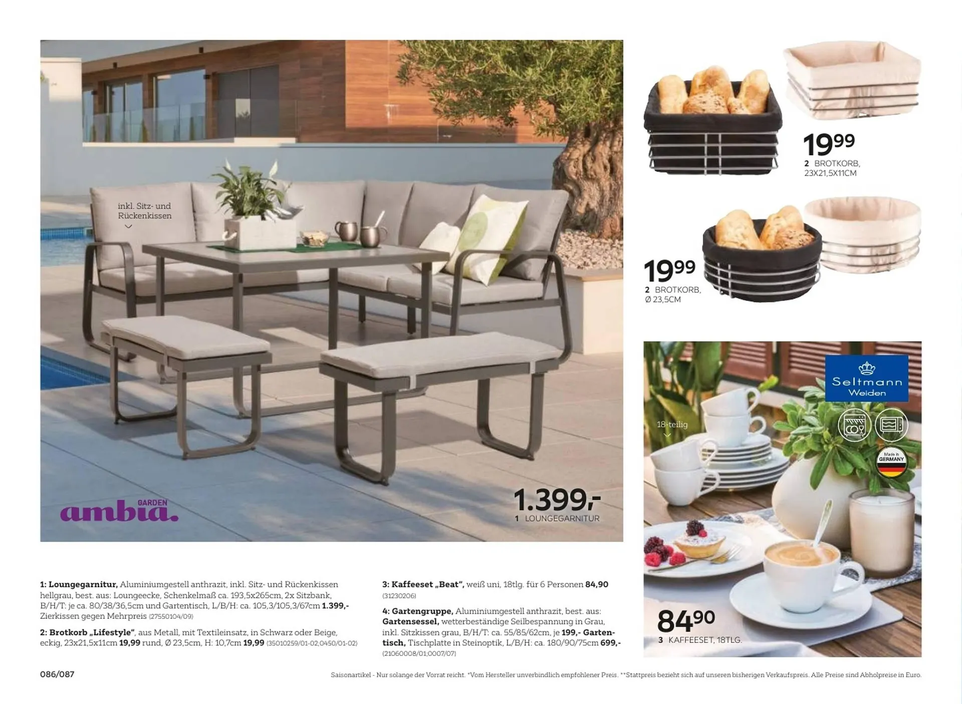 XXXLutz Flugblatt von 1. Juni bis 30. Dezember 2023 - Flugblätt seite  86