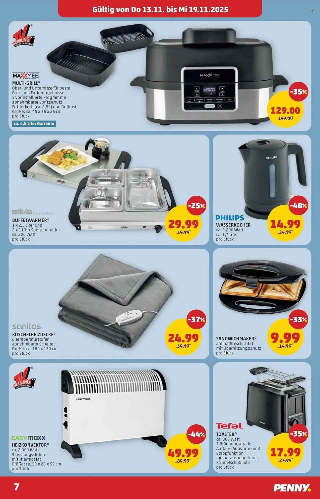 PENNY Flugblatt von 13. November bis 19. November 2025 - Flugblätt seite 7