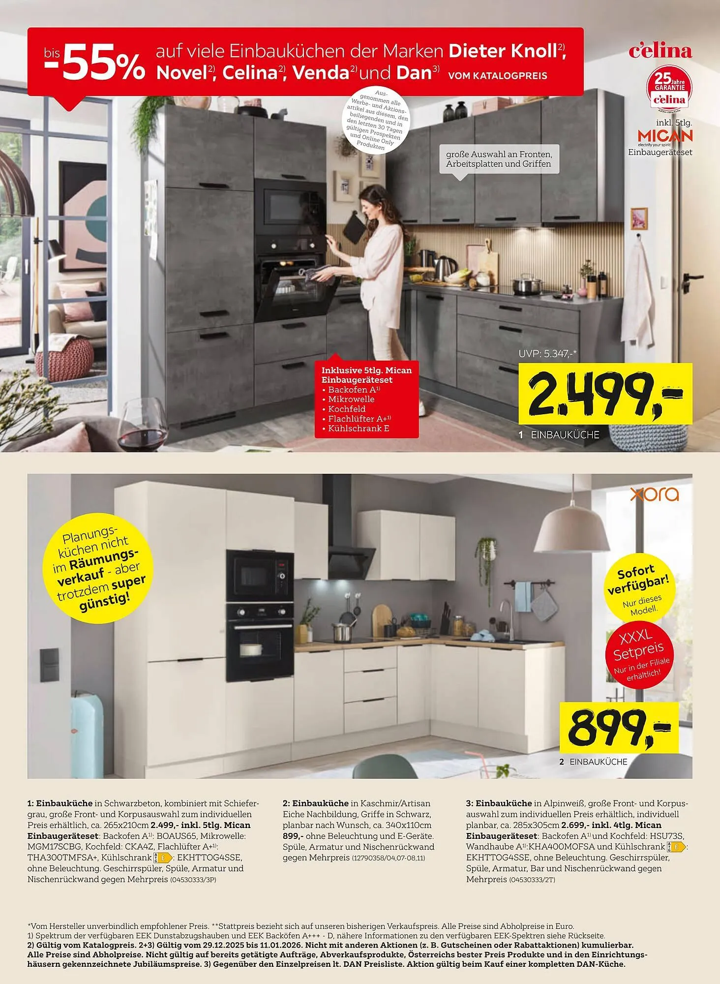 XXXLutz Prospekt von 30. Dezember bis 11. Jänner 2026 - Flugblätt seite 14