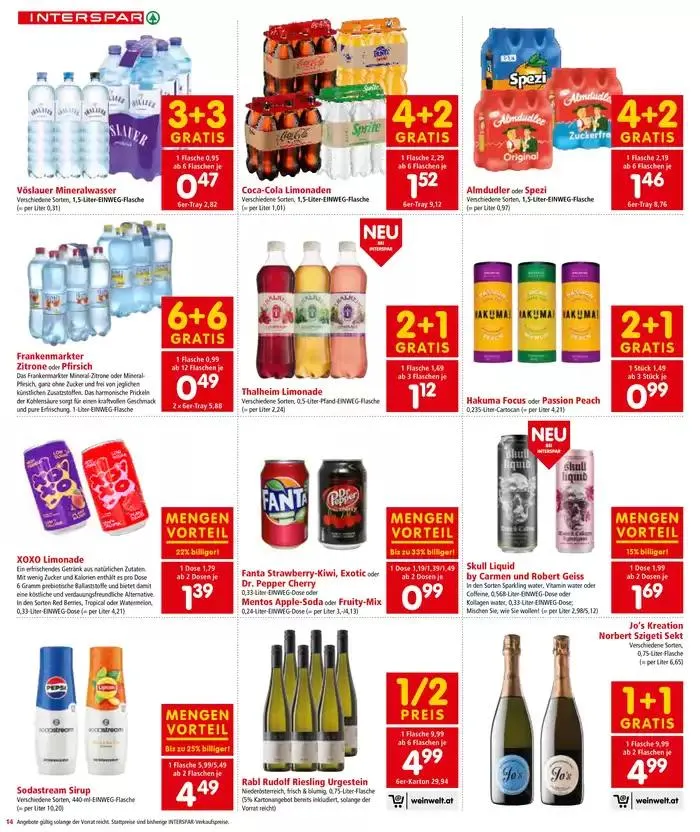 Exklusive Schnäppchen von 30. Jänner bis 13. Februar 2025 - Flugblätt seite 14