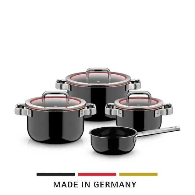 Fusiontec Function Pro, Topf-Set, 4-teilig, Black