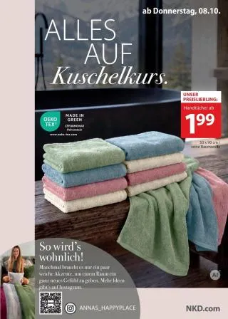 NKD Flugblatt von 8. Oktober bis 14. Oktober 2026 - Flugblätt seite  15