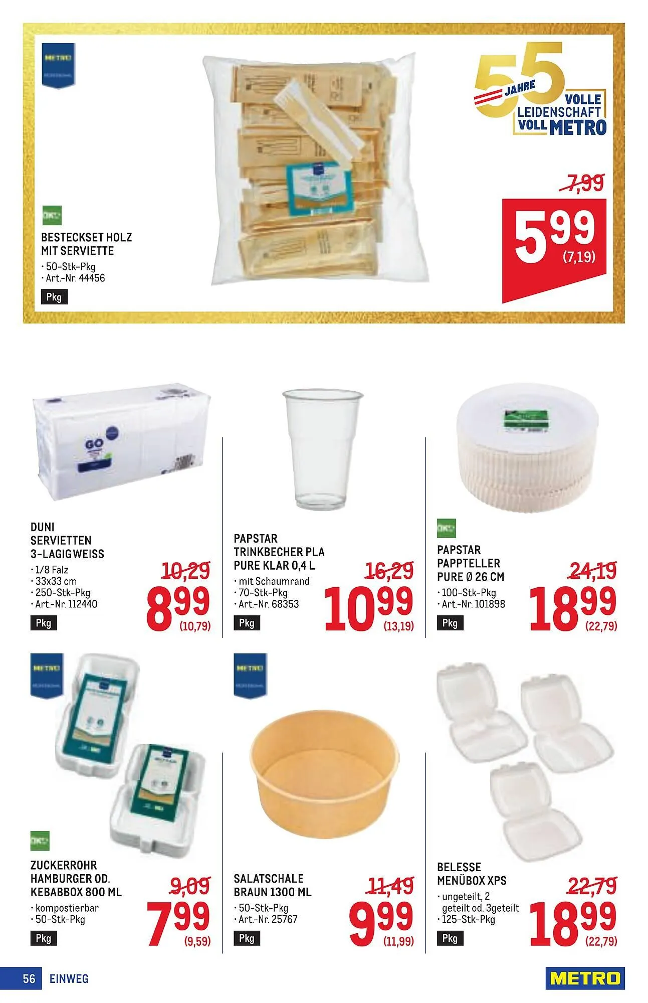 Metro Flugblatt von 16. April bis 29. April 2026 - Flugblätt seite  56