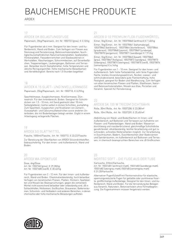 Fliesen 2024 von 5. Juni bis 31. Dezember 2024 - Flugblätt seite 347