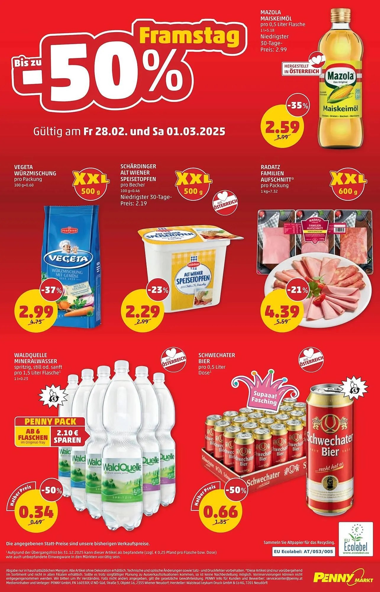 PENNY Flugblatt von 27. Februar bis 5. März 2025 - Flugblätt seite 28