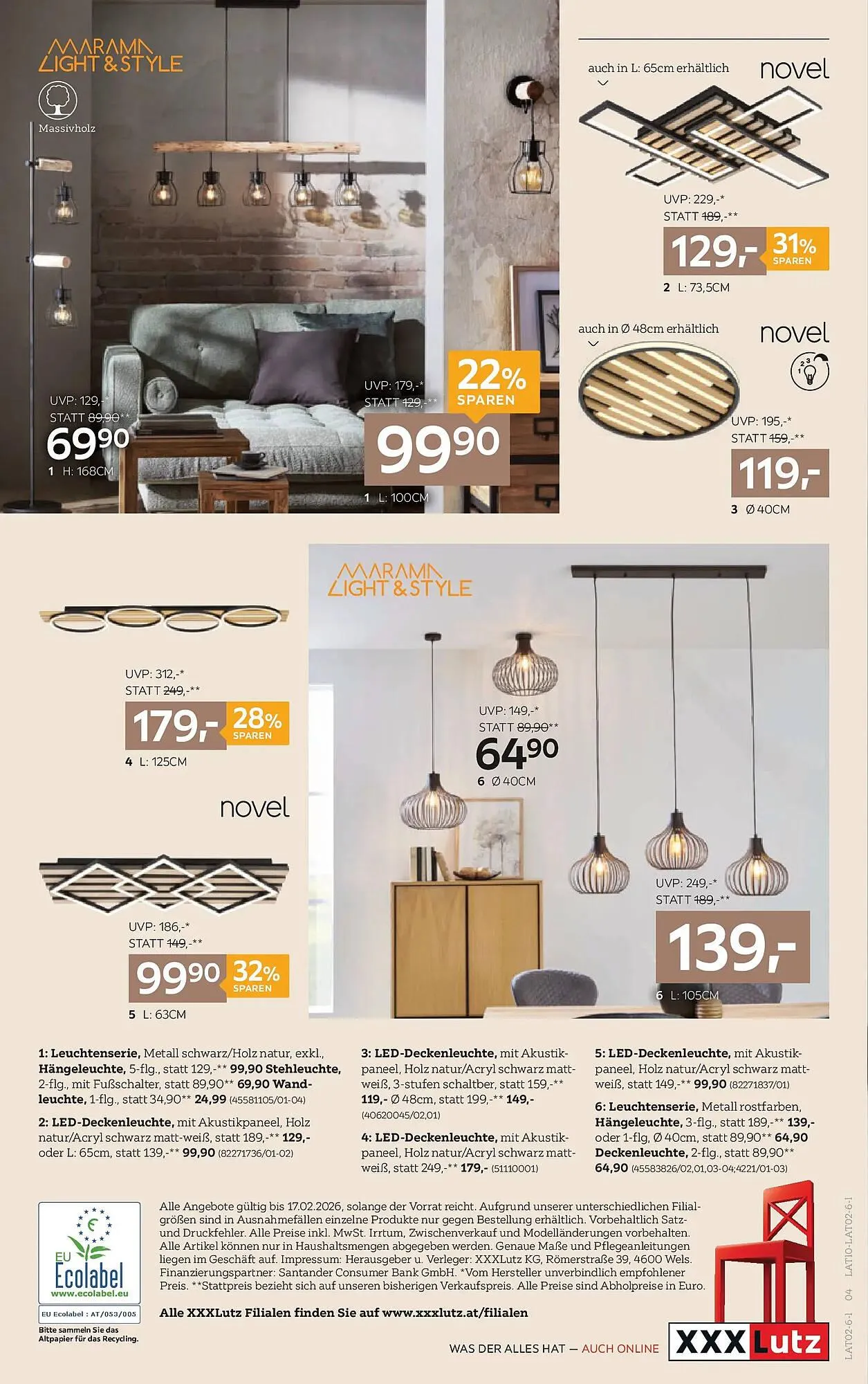 XXXLutz Prospekt von 27. Jänner bis 17. Februar 2026 - Flugblätt seite  4