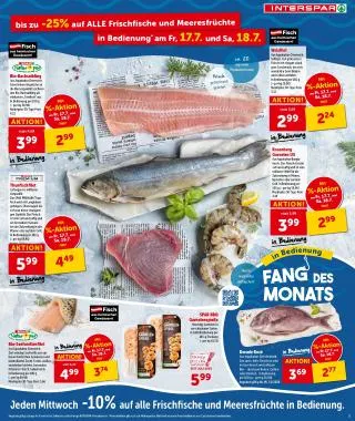 INTERSPAR Flugblatt von 16. Juli bis 29. Juli 2026 - Flugblätt seite 6