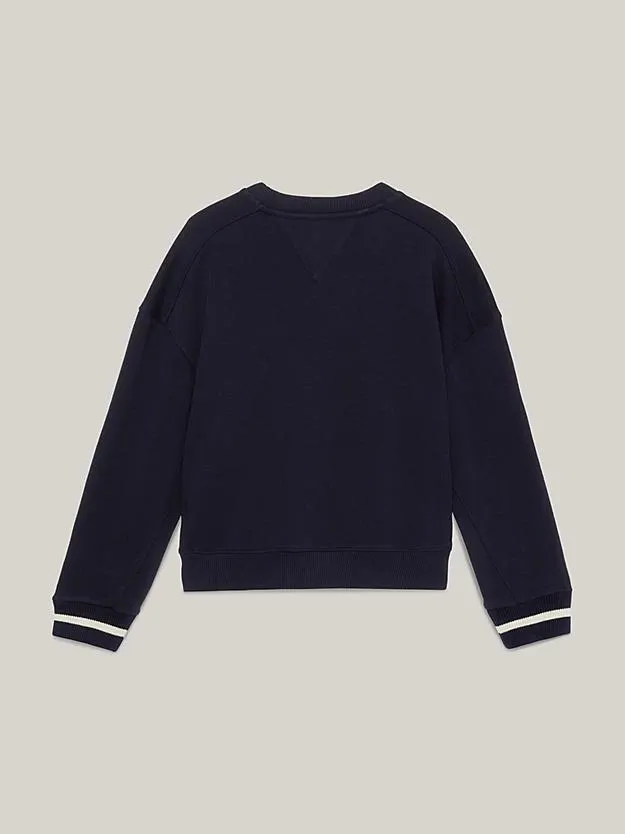 Hilfiger Monotype Relaxed Fit Logo-Sweatshirt
