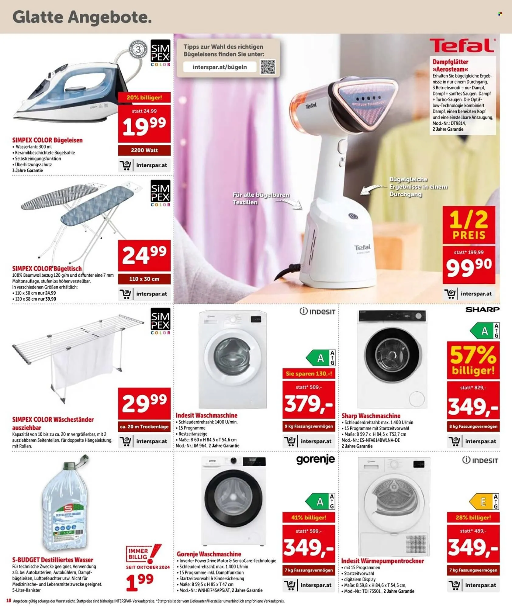 Interspar Flugblatt von 2. Jänner bis 14. Jänner 2026 - Flugblätt seite  18