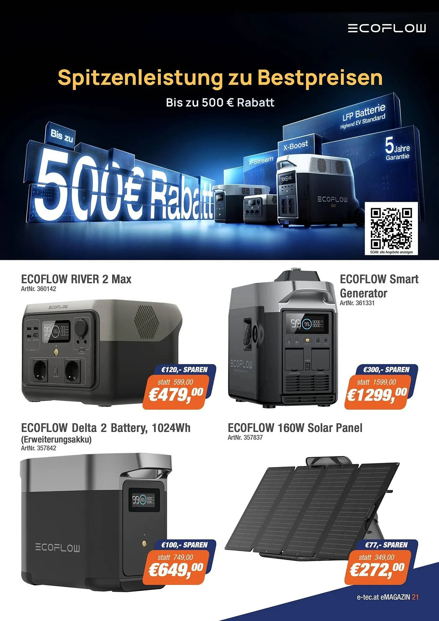 e-tec Flugblatt von 4. Dezember bis 15. Jänner 2024 - Flugblätt seite 21