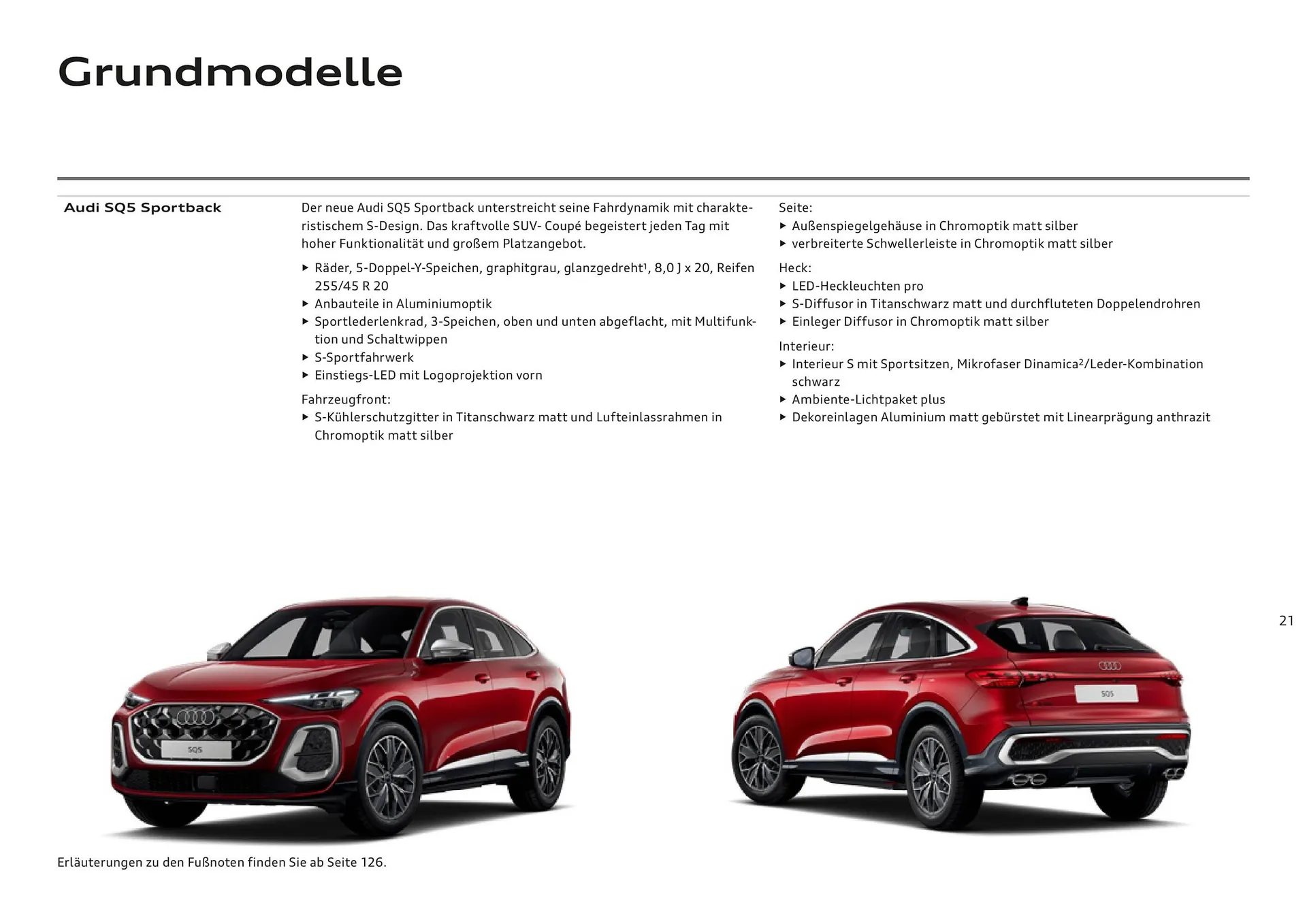 Audi Flugblatt von 20. November bis 22. Juli 2026 - Flugblätt seite  21