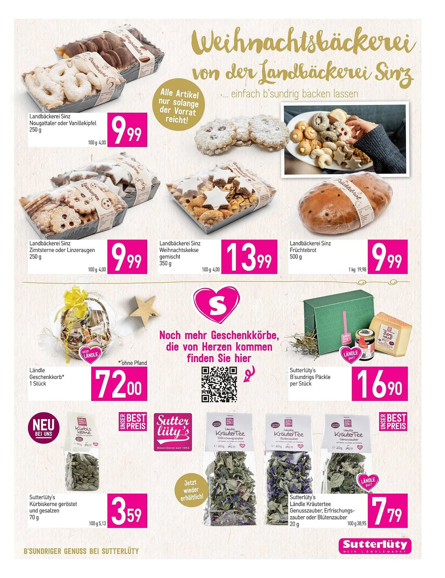 Sutterlüty Flugblatt von 11. Dezember bis 16. Dezember 2025 - Flugblätt seite  27